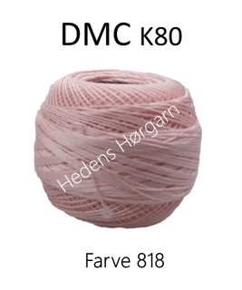 DMC K80 farve 818 Lys rosa